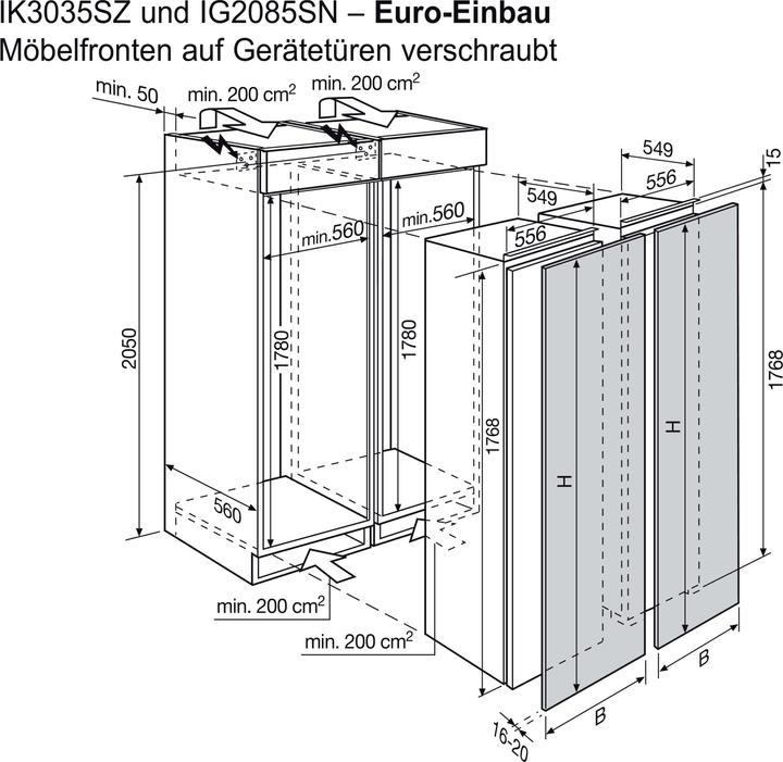 Image du produit Electrolux IG2085SN (Encastrable, 204 l)