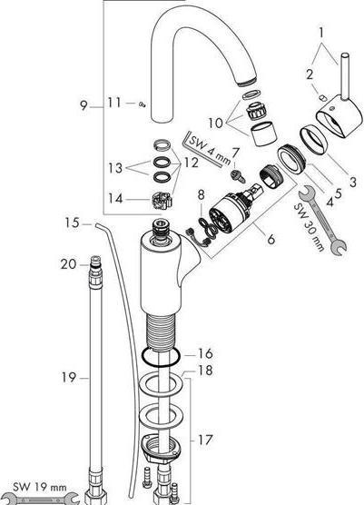 Produktbild hansgrohe Talis S Chrom