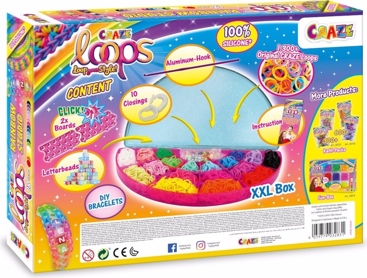 Immagine prodotto Craze Loops Rainbow Studio
