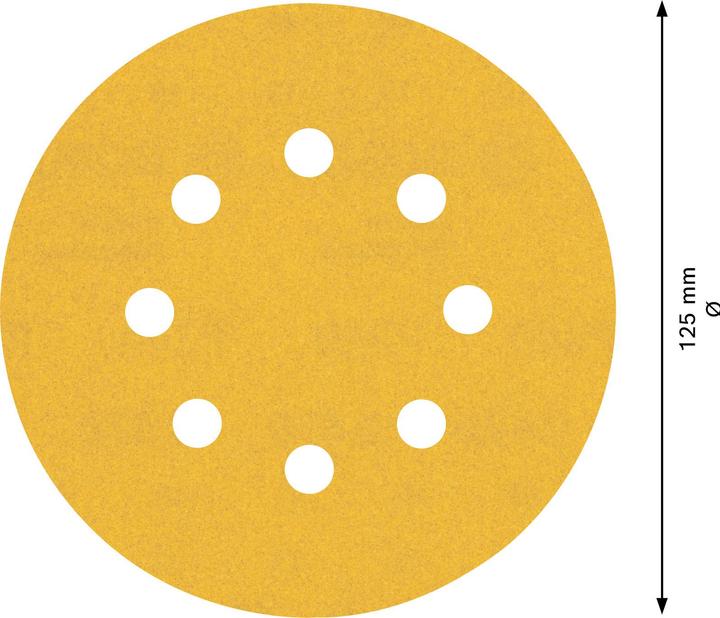 Image du produit Bosch Professional Zubehör Papier abrasif Expert C470 (240)