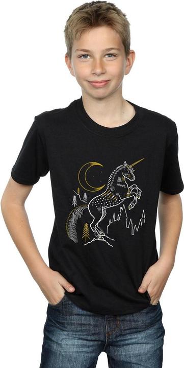 Produktbild Unicorn Line Art TShirt Jungen (140, 146)