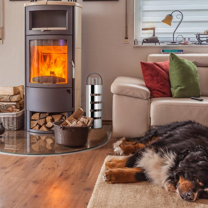 Produktbild Relaxdays Kaminbesteck (23 x 15 x 66 cm)