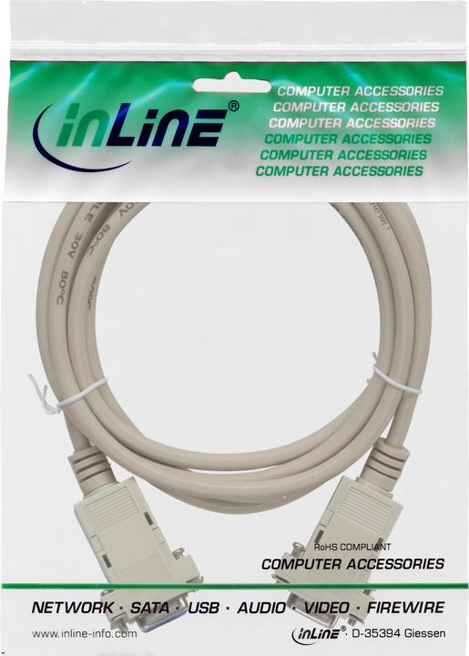 Immagine prodotto InLine D-Sub 9 Pol — D-Sub 9 Pol (10 m)