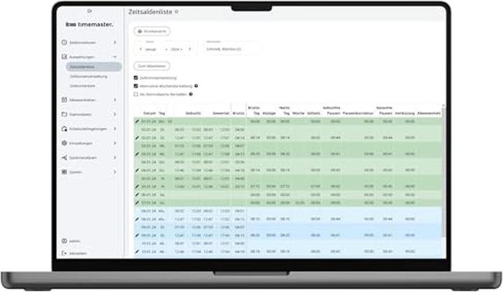 Actual product image Timemaster Time Recording WEB Starter Set "Office" white
