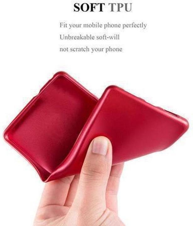 Actual product image Cadorabo TPU Matt Metallic Cover (Samsung Galaxy S5, Samsung Galaxy S5 Neo)