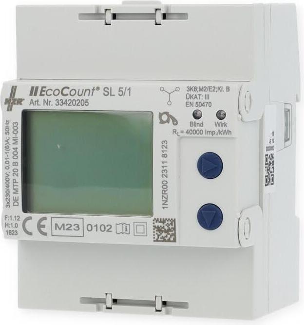 Image du produit NZR Compteurs électriques sur rail DIN