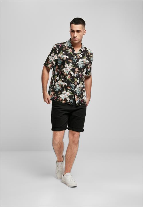 Produktbild Urban Classics Viscose AOP Resort Shirt (S)