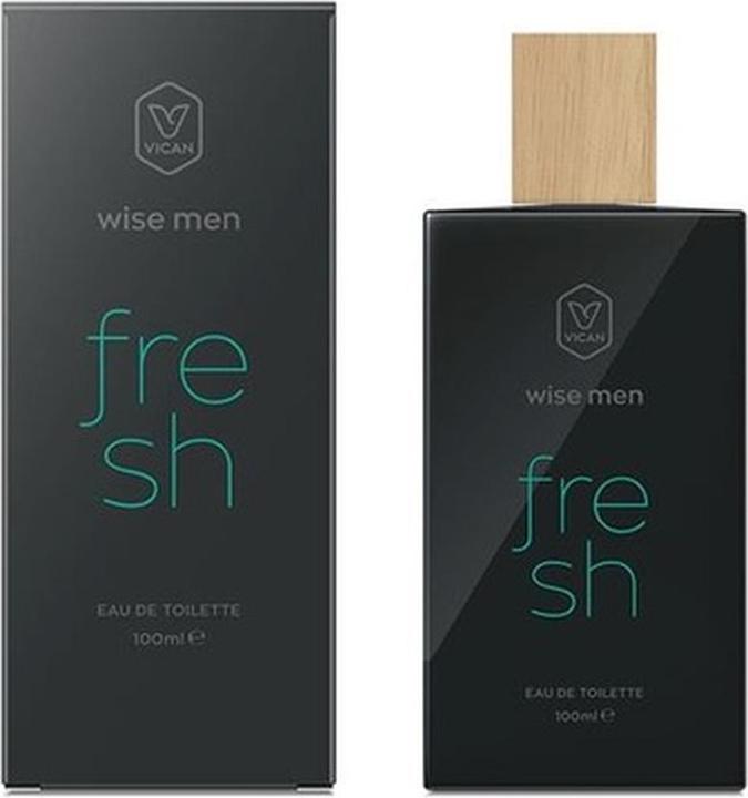 Actual product image Vican Wise Men Eau De Toilette Fresh 100ml (Eau de toilette, 100 ml)