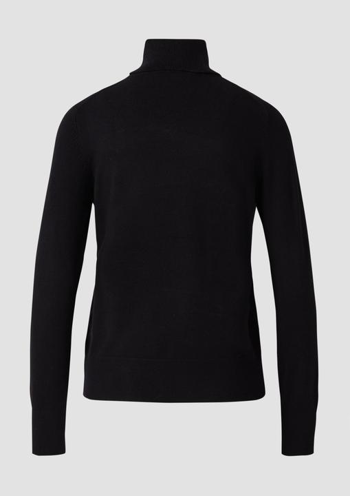 Produktbild S.Oliver Strickpullover Rollkragenpullover aus Viskosemix (48)