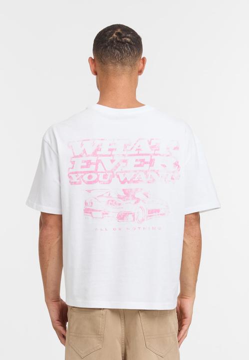 Actual product image Mister Tee MisterTee What Ever Car Cropped Oversize Tee - 210345 (L)