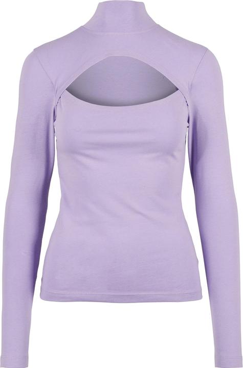 Actual product image Urban Classics Ladies Cut-Out Turtleneck Longsleeve (S)