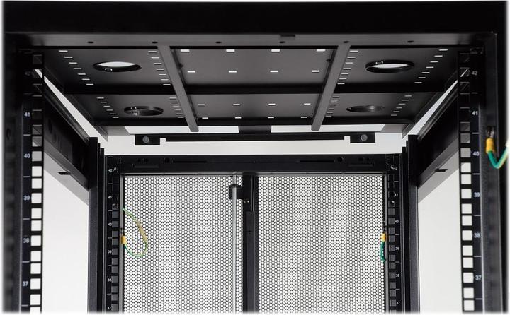 Produktbild Eaton 48U SmartRack Wide Standard-Depth Rack Enclosure Cabinet with doors & side panels (48 HE, 19 Zoll Rack)