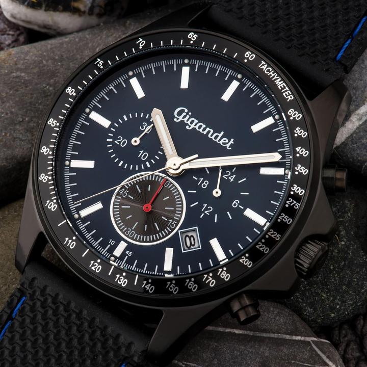 Actual product image Gigandet Men's Chronograph with 100m Water Resistance and Tachymeter Scale (Chronograph)