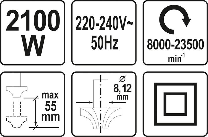 Produktbild Yato Oberfräse