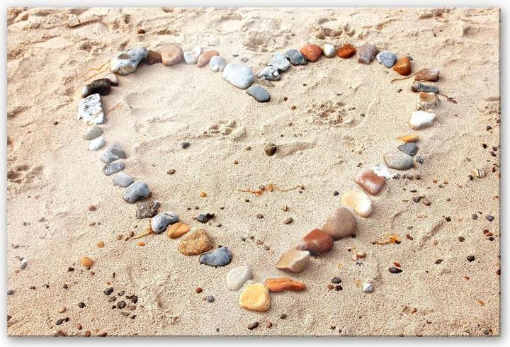 Image du produit Trenddeko Plage d'amour (60 x 40 cm)
