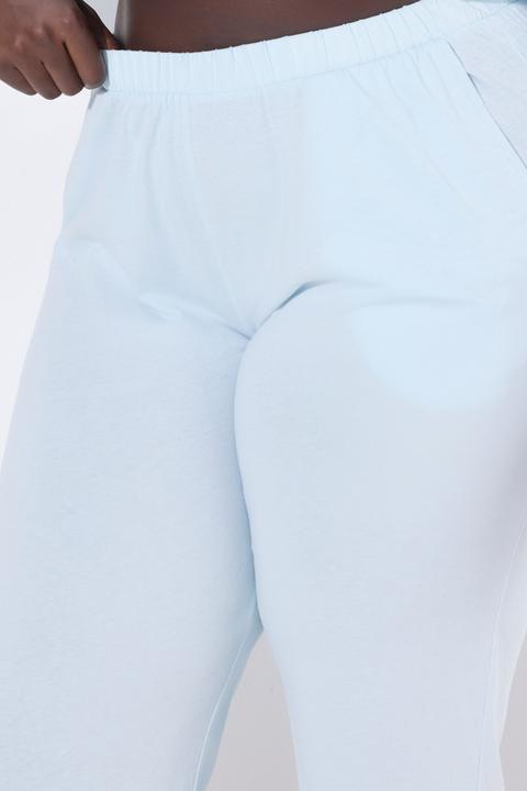 Produktbild Ulla Popken Pyjama, Zweiteiler, Lochstickerei, Zierfalte, 3/4-Arm (42, 44)