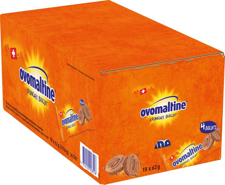 Image du produit Ovomaltine biscuit croustillant (18 pcs, 1116 g)