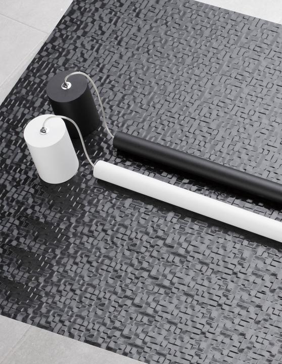 Actual product image Nova Luce ULTRATHIN LED pendant light black 3W warm white 150x2.5cm 9184022 (180 lm)