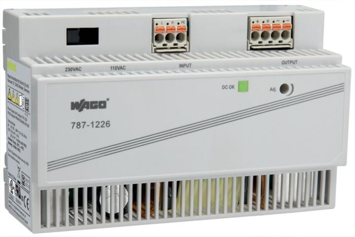 Image du produit Wago Bloc d'alimentation sur profilé chapeau (DIN-Rail