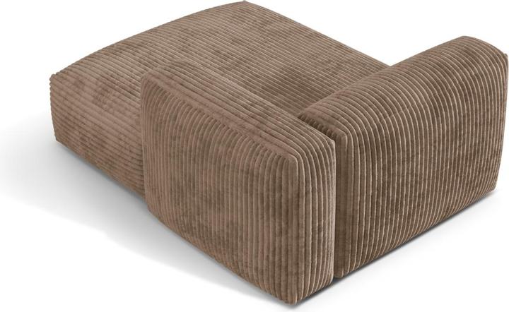 Image du produit Micadoni Chaise longue modulable droite, "Martina", 1 Place, 176x123x75 Fabriqué en Europe (Recamière)