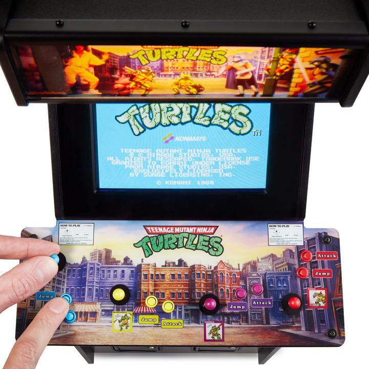 Produktbild Numskull Quarter Scale Arcade Cabinet - Teenage Mutant Ninja Turtles