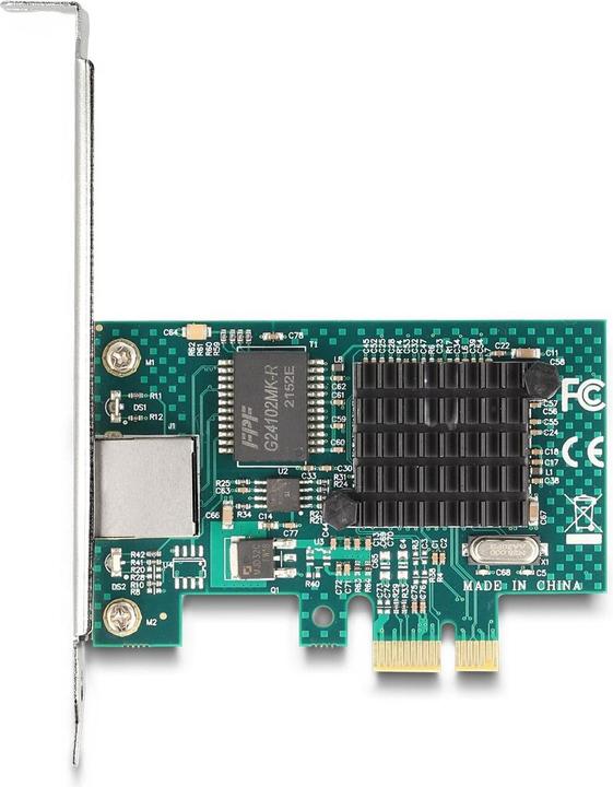 Produktbild Delock PCI Express x1 Karte zu 1 x RJ45 Gigabit LAN BCM (PCI-E x1)
