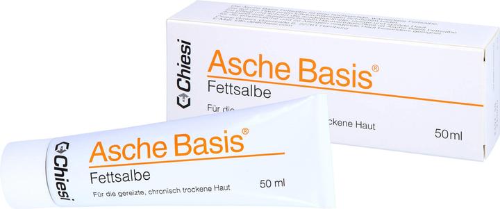 Actual product image Chiesi Ash Base Grease Ointment, 50 ml Grease Ointment (Body cream, 50 ml)