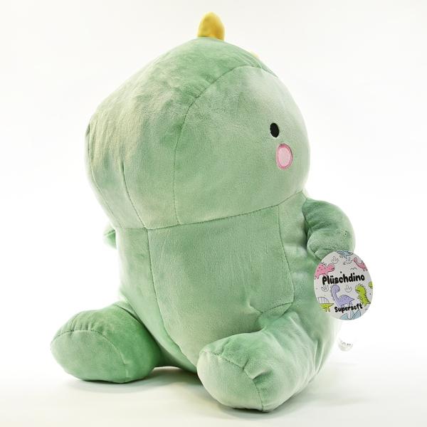 Actual product image Kögler Super soft plush dino, green, 40x34x34 cm (40 cm)