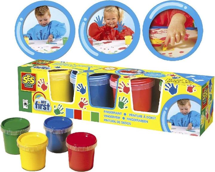 Produktbild Ses meinen ersten Finger malen (Yellow, Blue, Green, Red, 600 ml)