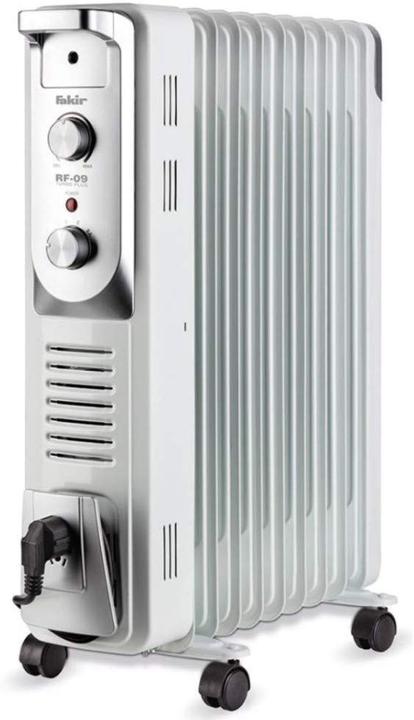 Fakir RF 09 TURBO PLUS Öl Raumheizung Indoor Grau 2300 W (2300 W)