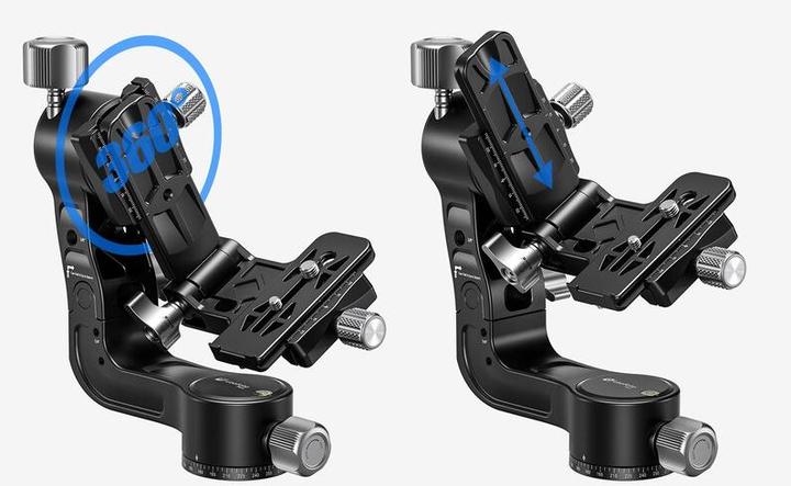 Actual product image Leofoto PG-2 Foldable Gimbal Head (2006207810)