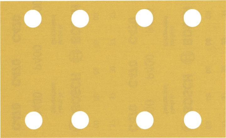 Produktbild Bosch Professional Zubehör EXPERT C470 Schleifpapier mit 8 Löchern für Schwingschleifer, 80 x 133 mm, G 400, 10-tlg. (400)