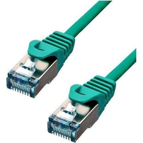 ProXtend S/FTP CAT6A LSZH AWG 26 CU Green 1M (S/FTP, CAT6a, 1 m), Netzwerkkabel