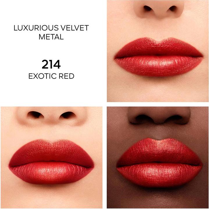 Actual product image Guerlain Rouge G Metal Lips Refill No 214 (214 - Exotic Red)