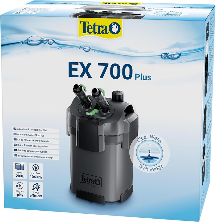 Immagine prodotto Tetramin Set completo di filtri esterni EX 700 Plus (200 l, Filtri esterni, Acqua dolce)