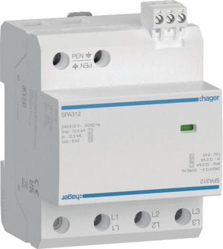 Actual product image Hager Surge arrester