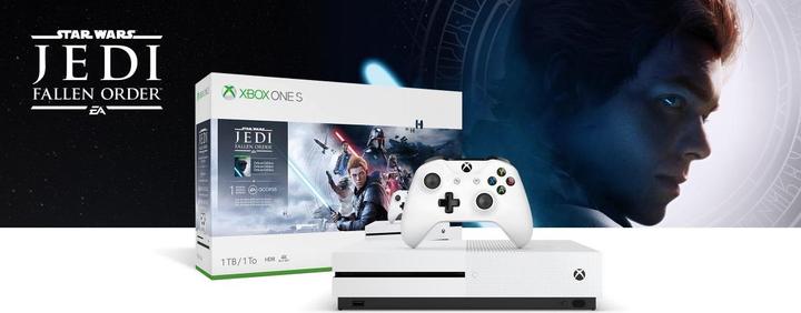 Productafbeelding Microsoft Xbox One S - Star Wars: Jedi Gevallen Orde Bundel