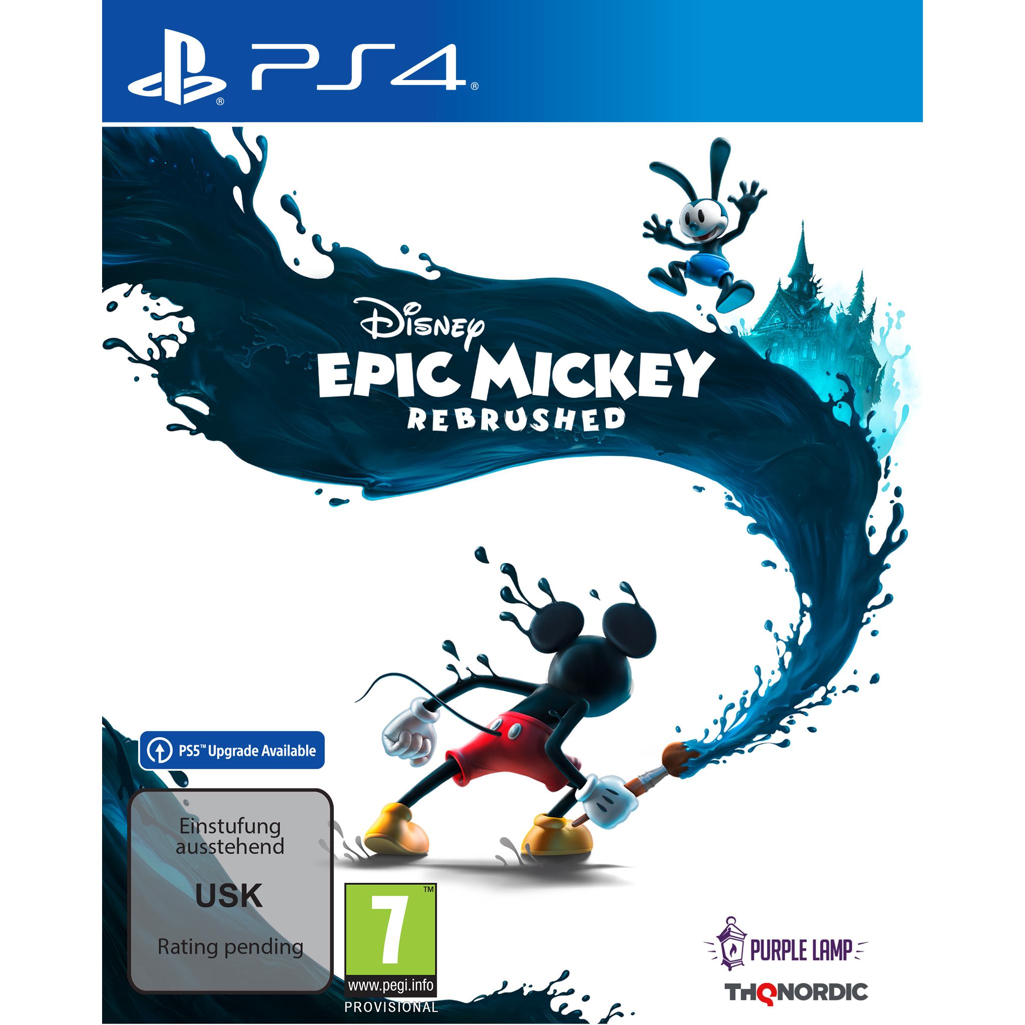 THQ, Disney Epic Mickey: Rebrushed PS-4