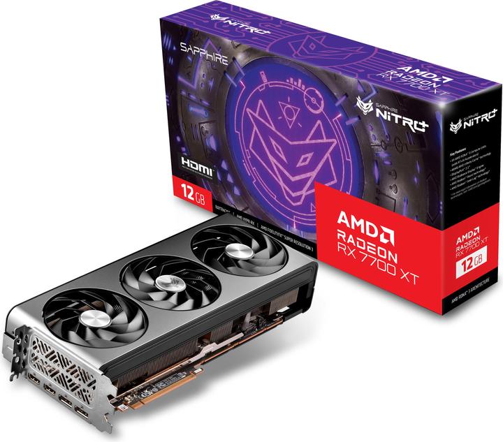 Produktbild Sapphire Nitro+ RX 7700XT (12 GB)