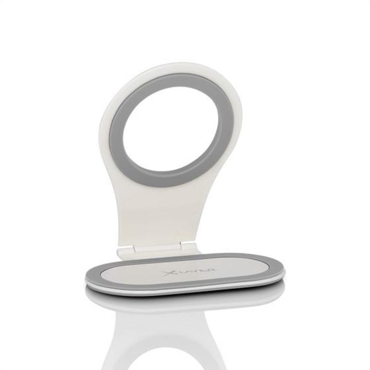 Actual product image Xlayer Socket holder, white, rubberized surface