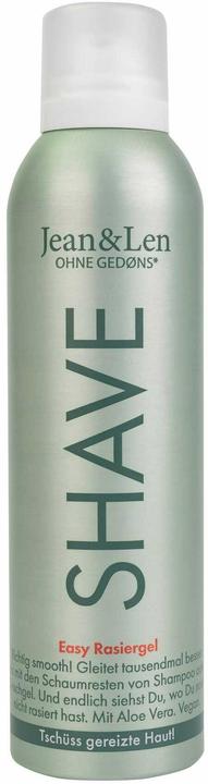 Jean & Len Rasiergel Aloe Vera, Vitamin E 200 ml (200 ml, Gel da barba)