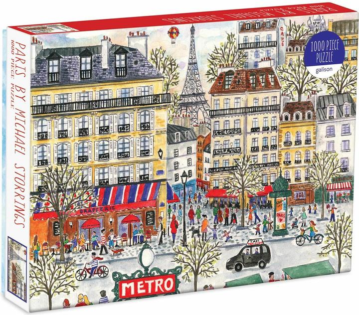 Abrams & Chronicle 48943 - Michael Storrings Paris - Jigsaw Puzzle, 1000 pieces (1000 pieces)