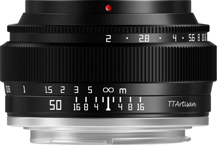 TTArtisan 50 mm 1:2.0 Fuji X (Fujifilm X, Full frame)
