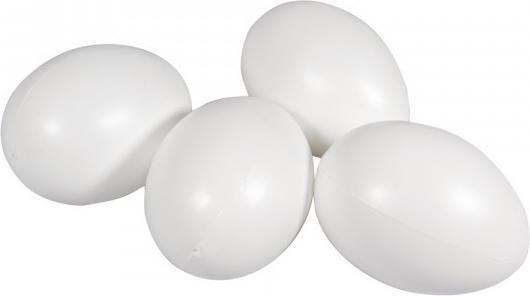 Image du produit False OEufs en plastique, 10cm ø, 4 pièces (4 x)