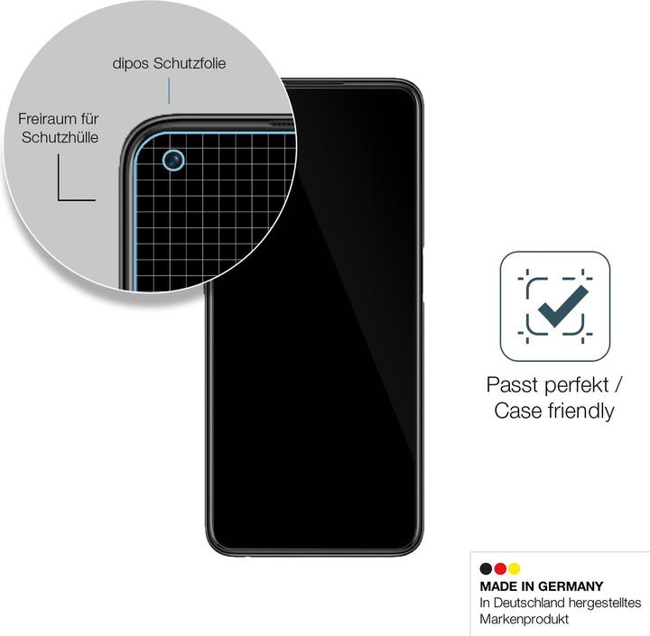 Actual product image Dipos Screen Protector Anti-Shock (2 pcs., OnePlus Ace Pro)