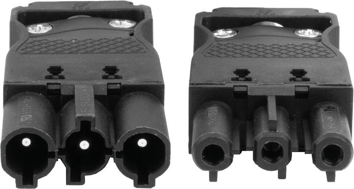 Produktbild Steffen Verlängerungskabel Td 3x1.5mm² 1m GST18i3-GST18i3 sw (1 m, GST18)