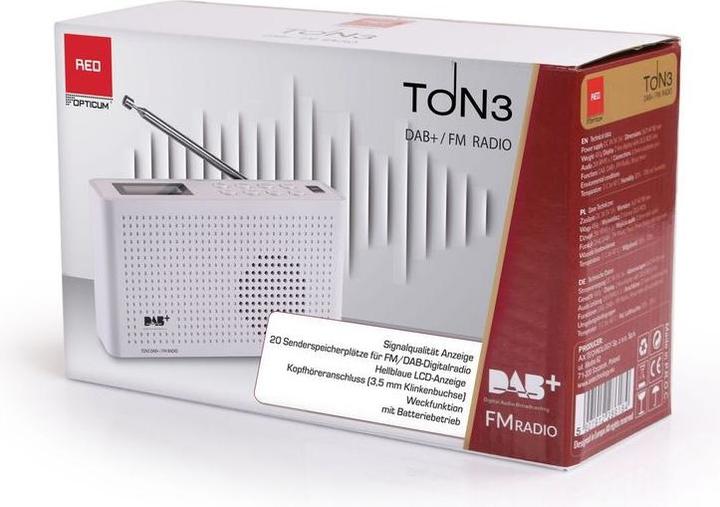 Image du produit Opticum TONE 3 (DAB+ DAB, FM)