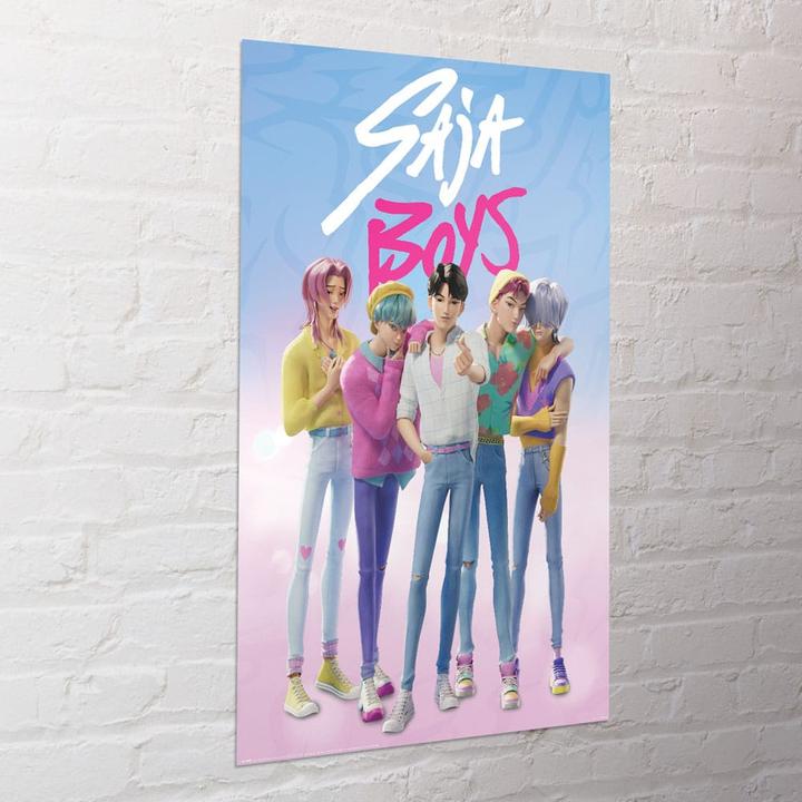 Actual product image Pyramid KPop Demon Hunters - Saja Boys (61 x 91 cm)