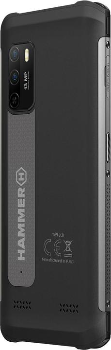 Image du produit Hammer Iron 4 4G LTE (32 Go, Argent, 5.50", SIM simple, 4G)