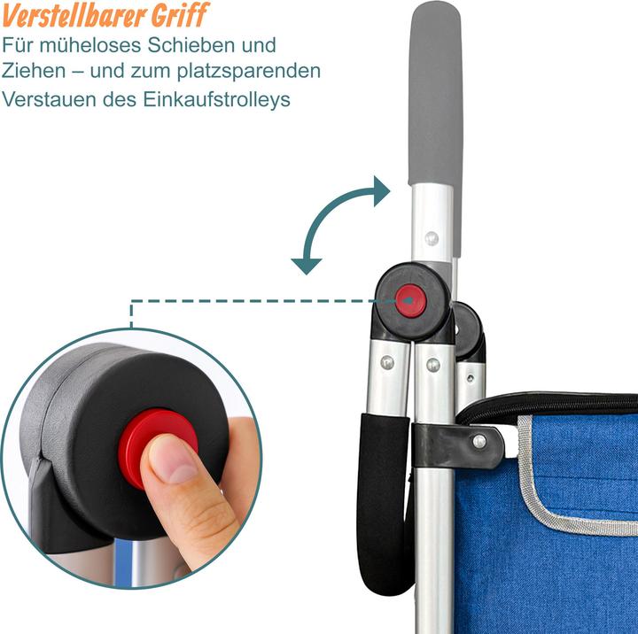 Produktbild Relaxdays Einkaufstrolley